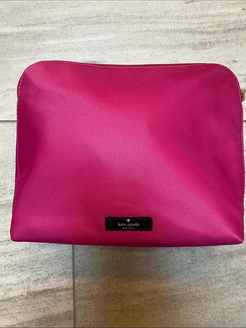 kate spade Baubles Jewelry and Cosmetic Pouch in Hot Pink